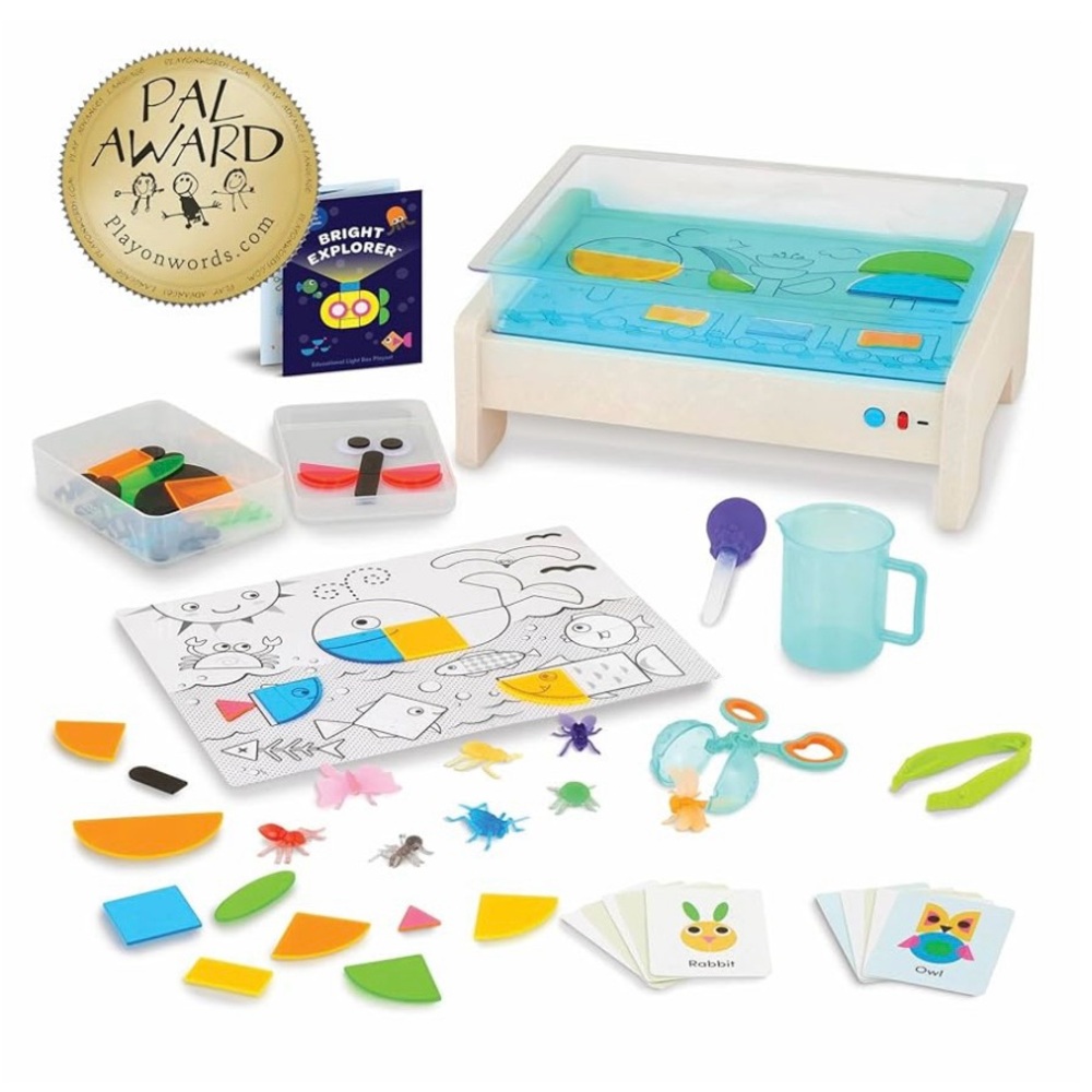 Brand New Battat Educational tracing Light Box Playset bright explorer sensory - Picture 5 of 11